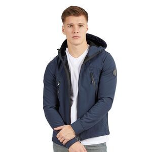 Henleys Mens Expand Soft Shell Jacket / Navy